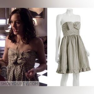 ASO Blair Waldorf Nanette Lepore “Pave Diamond” Dress Alt color